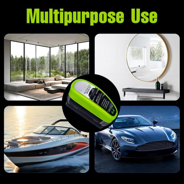 1pc Oil Film Brush 2.0, Clear Vision Glass Cleaner, Clearview Shield Clear Vision Windshield Cleaner, Car Windows (with Extra Liquid)