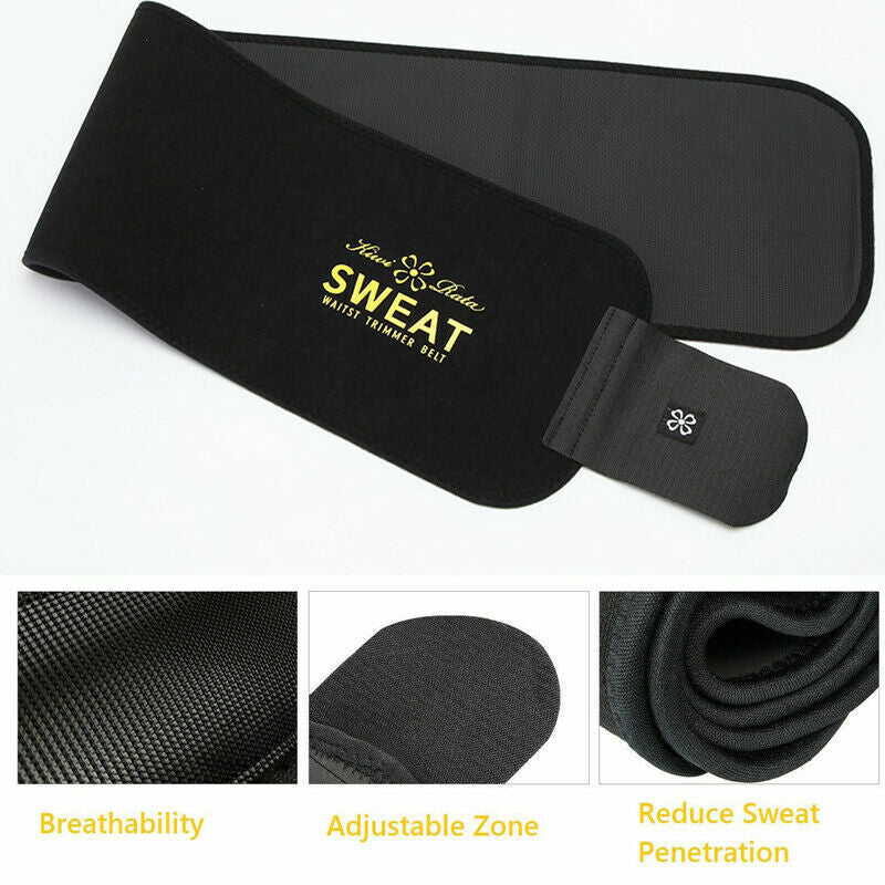 Sweat Waist Trimmer Belt