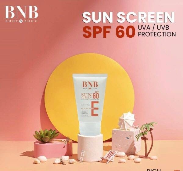 BNB Rich Vitamin E Sun Screen Spf-60 (120ml)