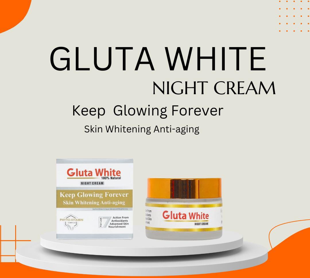 Gluta White Extreme Strong Whitening Anti Aging Day & Night Cream