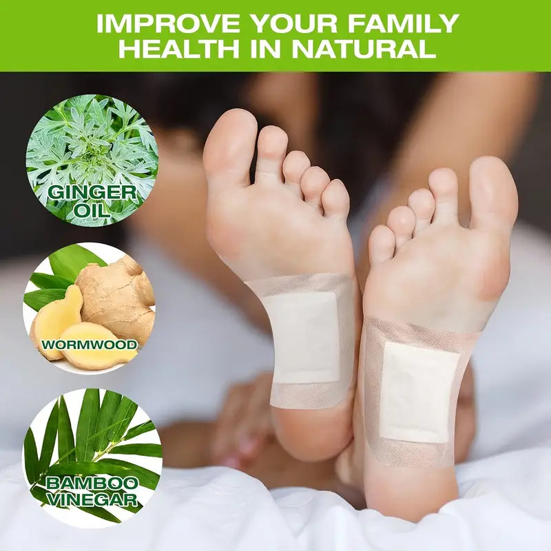 Kiyome Kinoki Detox Foot Pads Patches Relaxation Massage Relief Stress Feet Care 10 Pads In Each Box(random Box)