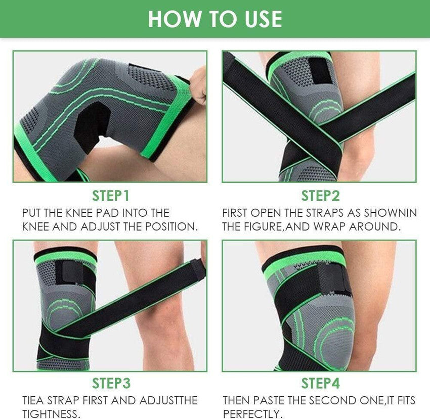 Knee Support Patela Belt Elastic Bandage Tape Sport Strap-Protector Band For Knee Brace